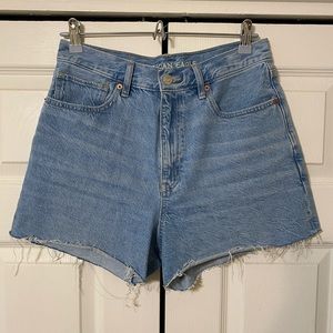 AMERICAN EAGLE HighWaisted Vintage Boyfriend Shorts Denim Organic Cotton Women’s